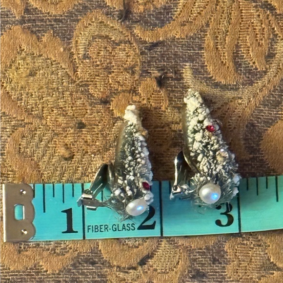 Bottle Brush trees earrings 🎄 - Picture 10 of 10